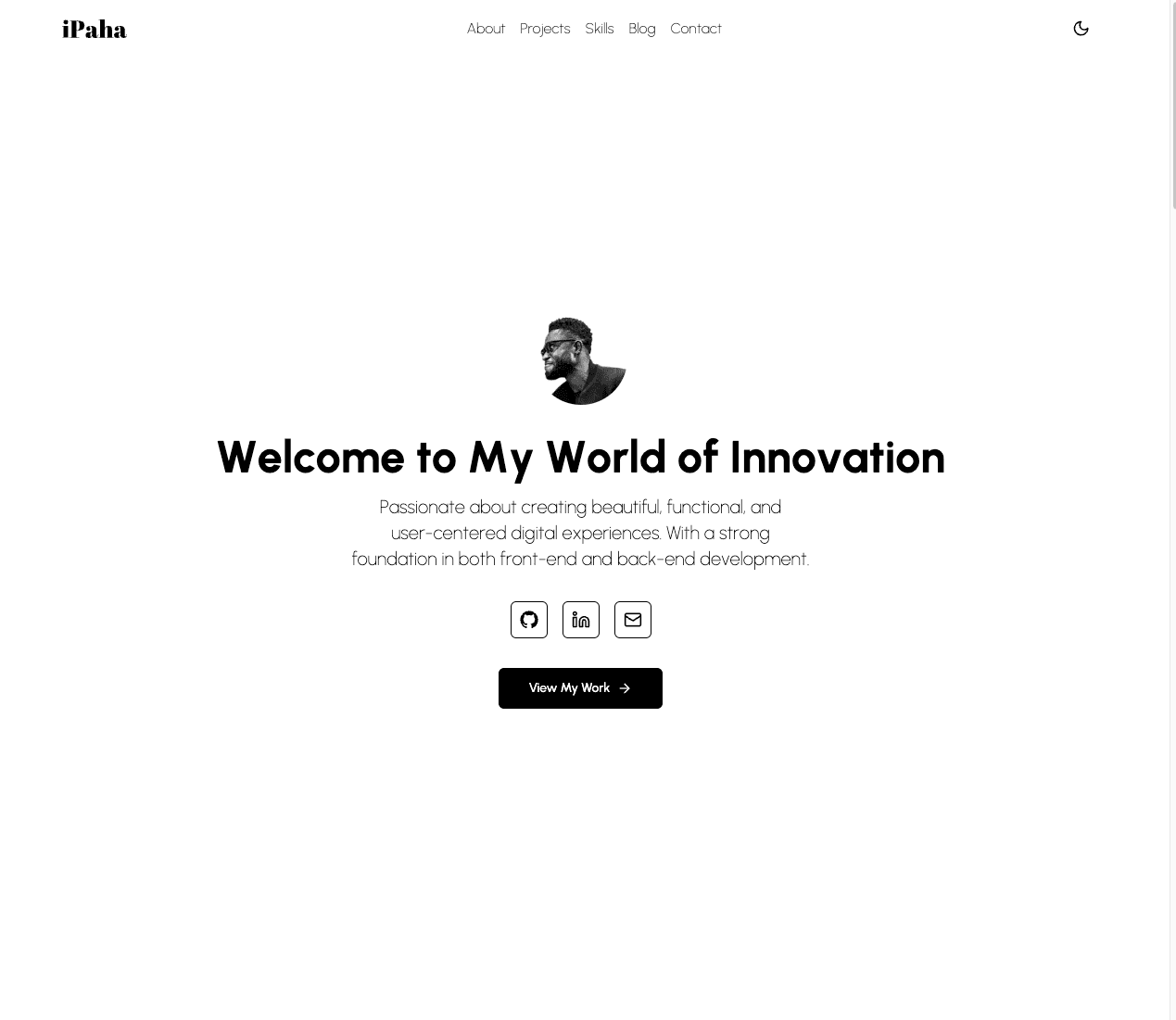 Creating My Portfolio Website from Scratch